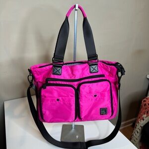 IHKWIP Cargo Catchall Tote pink/black Euc